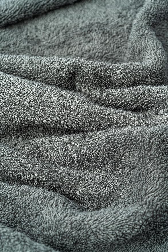 | Estebe |%100 Pamuklu Spor Havlusu ANTRASİT - Görsel 3