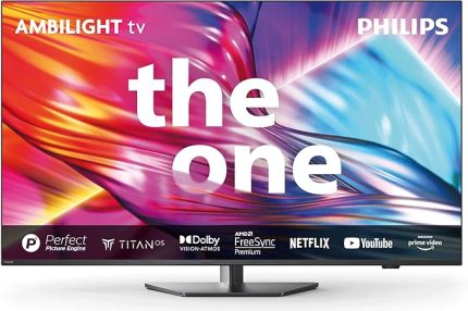 Ambilight TV The One 65PUS8909/62 65" 164cm 4K UHD Dolby Vision Dolby Atmos Titan OS