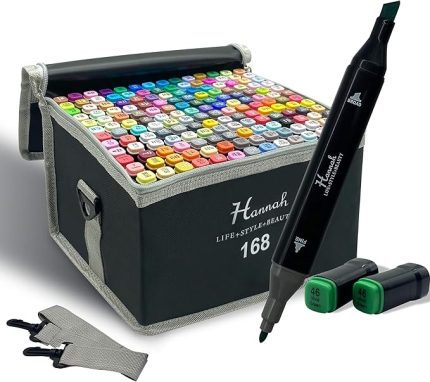 168 Parça Çantalı Marker Seti