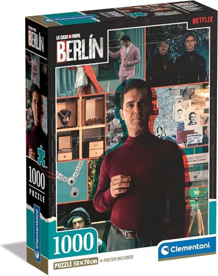 1000 Parça La Casa De Papel Puzzle Berlin 2 (Compact Box)