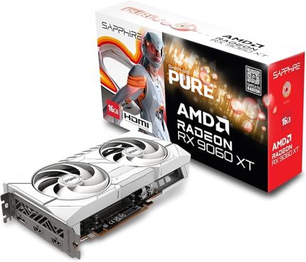 PURE AMD RADEON™ RX 9060 XT GAMING OC 16GB DUAL HDMI/DP GPU, Ekran Kartı