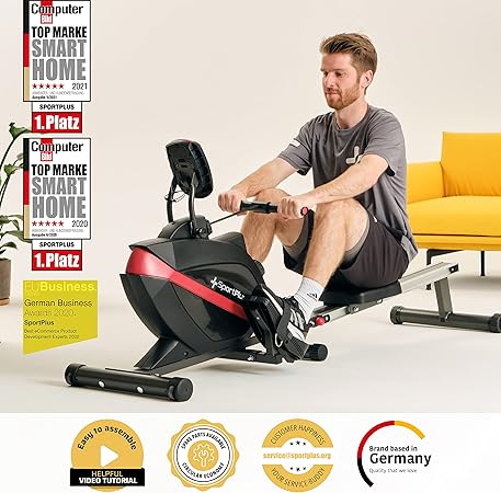 Kürek Makinesi, Evlere Uygun, Katlanabilir, Sessiz ve Akıcı Antreman, Akıllı Ekran - Görsel 2