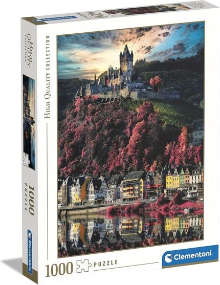 - 39648-1000 Parça Collection Yetişkin Puzzle - Cochem Castle