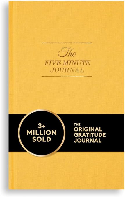 Change: The Five Minute Journal - Original Daily Gratitude Journal for Happiness, Mindfulness, and Reflection - Daily Affirmations with Simple Guided Format - Undated Life Planner