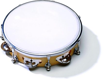 Cg Tt 10P Tambourine 10'', Plastic Head, Tunable