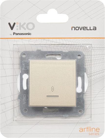 Novella/Trenda Bronz Işik Veavien Mekanizma+Düğme Kapak Çabuk Bağlantı Çarpma Karşıtı Çocuk Korumalı