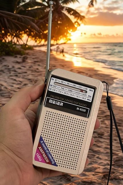 Cep Radyosu FM Radyo – Şarjlı, Deprem Radyosu, Yeni Nesil Yüksek Ses & Çekim, Taşınabilir Küçük Radyo