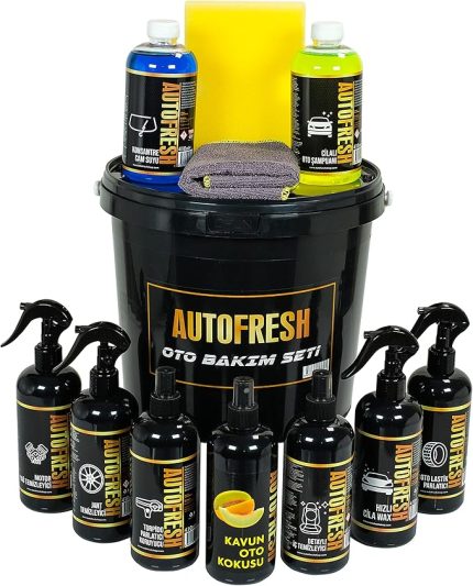 EFSANE OTO BAKIM TEMİZLİK DETAY SETİ FIRSAT KOVALI ARAÇ BAKIM TEMİZLİK SETİ