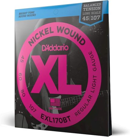 EXL170BT BAS GİTAR TEL SETİ, XL, 45-107, NICKEL WOUND BASS,