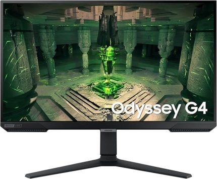 Odyssey G4 LS27BG400EUXUF, 27" inç, IPS, 1920 x 1080, FullHD, 1ms, 240Hz, HDR10, G-Sync, Oyuncu Monitörü