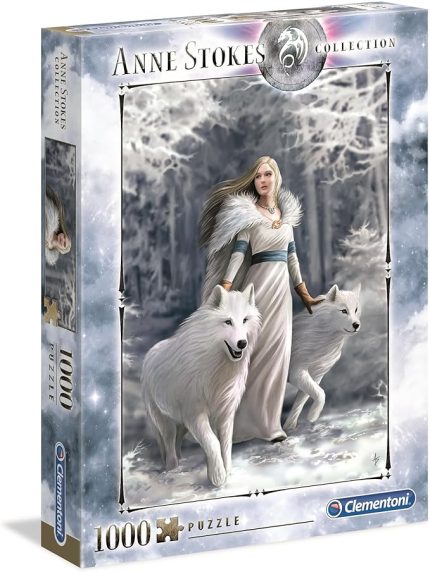 - 1000 Parça Anne Stokes Yetişkin Puzzle - Winter Guardians