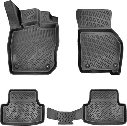 Volkswagen Golf 8 Manuel Vites 2019 Sonrası Uyumlu 3D Havuzlu Paspas