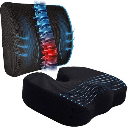 Oturma Minderi Bel Yastığı Bel Destek Yastığı Ortopedik Visco Yastık Boyun Yastığı Ortopedik Yastık Basur Minderi Ofis Minderi Set