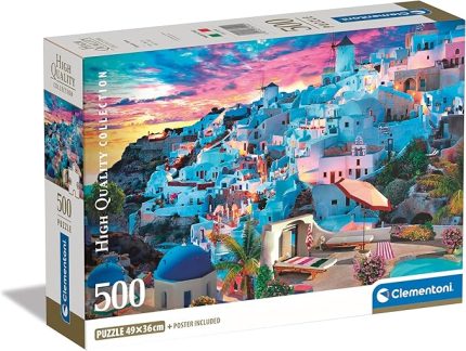 500 el. Compact Greece View [PUZZLE]