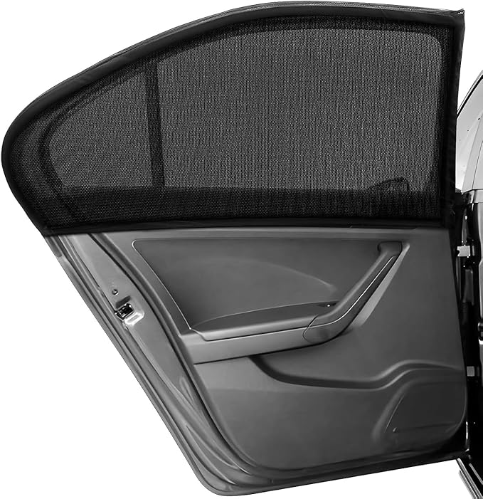 Yan Cam Perdesi Oto Güneşlik Araç Cam Perde Arka Koltuk Güneşliği Araba Sinekliği Perdesi (2)