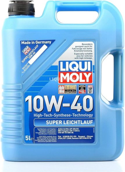 Moly Super Leichtlauf 10W-40 5 l Otomotiv Bakım Ürünü