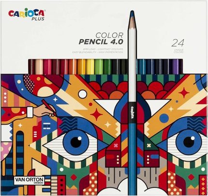 Plus 4.0 Kuru Boya Kalemi 24'Lü