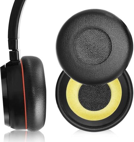 Jabra Evolve için Yedek Earpads Yedek earpads Yastık Kılıfı Yastık Jabra Evolve 20 20se 30 30II 40 65 65+… (Protein Deri Kulak Pedleri)