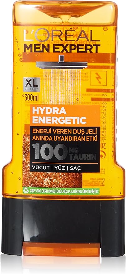 PARIS Men Expert Hydra Energetic Taurin İçeren Duş Jeli 300 ml