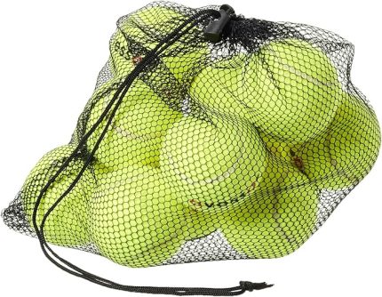 Tenis Topu, 12' li, Taşıma Filesi, Sarı, TT-300