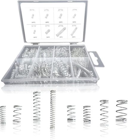 - Perfect Sıkıştırma yayları 246 parça spiral set baskı yayı metal çelik yay (2)
