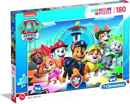 29105, Paw Patrol Supercolor 180 Parça Yapboz