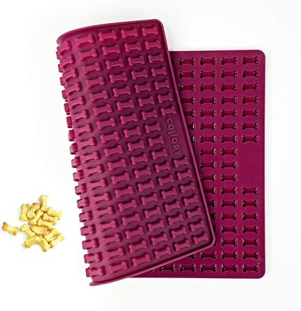 Mini kemik (2 cm) silikon pişirme matı, mini kendin yap köpek bisküvileri ve atıştırmalıklar için pişirme kalıbı, kemik pişirme kalıbı, çikolata kalıbı, yapışmaz ve gıda maddelerine uygun (BPA içermez)
