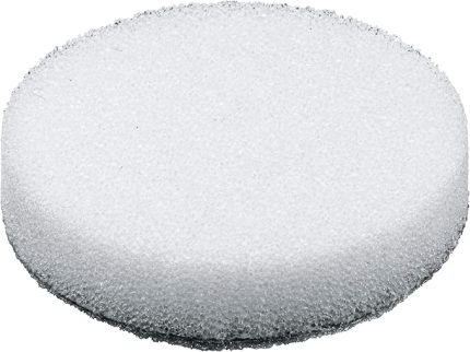 Professional Accessories 6 adet parlatma süngeri (ahşap, boyalı yüzeyler ve metal için, çap 40 mm, eksantrik zımpara aksesuarı)