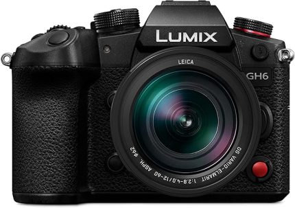 LUMIX DC-GH6L Hibrit Kamera Leica ES12060 Objektifli (25 MP, Dual I.S, OLED Arayıcı, Soğuk/Toz/Su Sıçramasına Karşı Koruma) Siyah