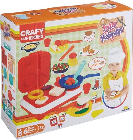 Oyun Hamur Set Pazar Kahvaltısı 6X50Gr 24 Parça Büyük