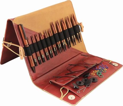 yuvarlak örgü şişi: değiştirilebilir: Özel: Deluxe set, çeşitli