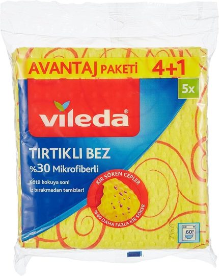 Temizlik Bezi, Novolon, Kir söken cepler, 4+1'li Avantaj Paket