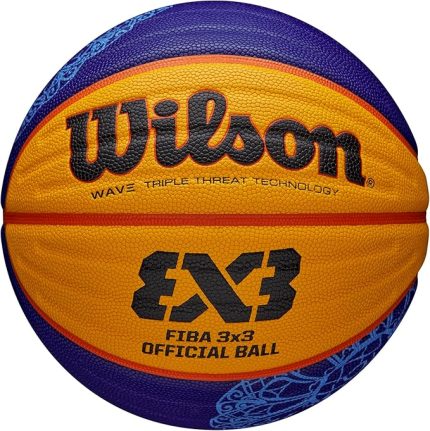 Üniseks Yetişkin FIBA 3X3 Mini RUBBER BASKETALL
