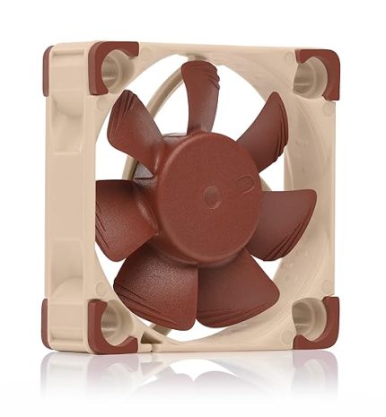 NF-A4x10 5V PWM, USB Güç Adaptörü Kablolu, Premium Sessiz Fan, 4-Pin, 5V Versiyonu (40x10 mm, Kahverengi)