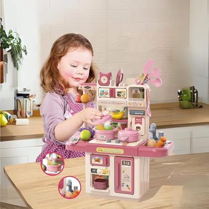 Gerçek Su Akan Eğitici Mini Mutfak Seti