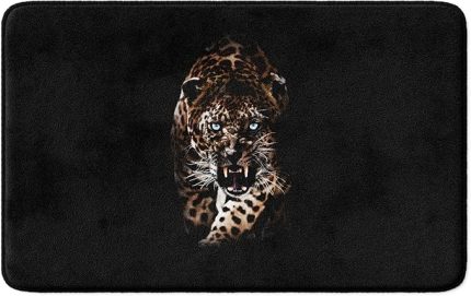 Mikrofiber Banyo Paspası, Kaymaz Taban, Makinede Yıkanabilir, Çok Amaçlı Halı (125_BPSM, 40X60)