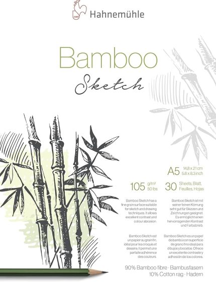 10 628 560 Hahnemühle Bamboo Eskiz Blok A5