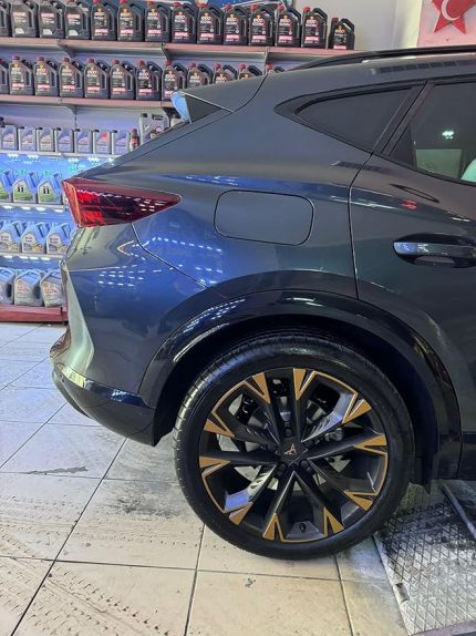 Design Makyajlı Cupra Formentor VZ Jant Kaplama Sticker Set 19 Inç Artıc Jant ile Uyumlu