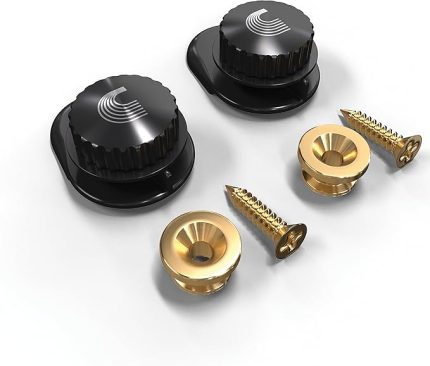 Waves PW-SLS-03 GİTAR ASKI KİLİDİ GOLD