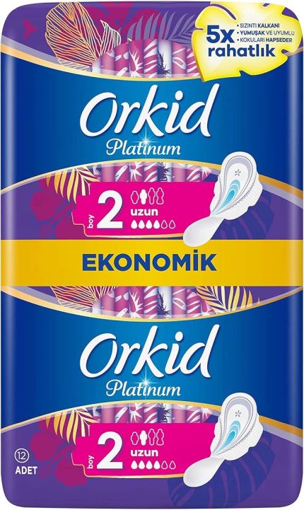 Platinum Hijyenik Ped Uzun ( Boy 2) Ekonomik Paket 12 Ped