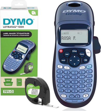 Dymo Letratag Elektronik Etiketleme Makinesi -12 Mm. Letratag Şeritlerle Uyumlu