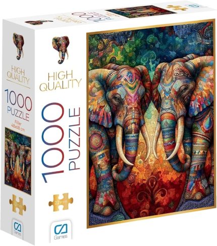 Games Filler 1000 Parça 2,2mm Kalınlık 48x68cm Profesyonel Hobi Puzzle Yapboz Serisi