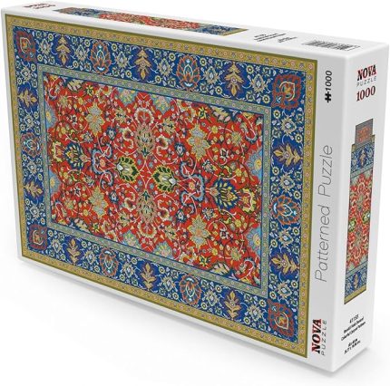Puzzle 1000 Parça Renkli Halı Deseni Puzzle