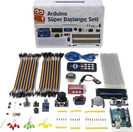 Orijinal Arduino Süper Başlangıç Seti Rev3 (E-Kitaplı ve Videolu)