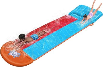 H2OGO! Tsunami Splash Ramp Çift Kaydırak 488 cm