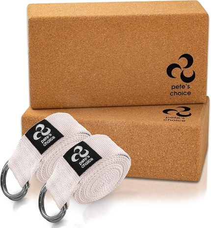 or 5-PACK Yoga Exercise Adjustable Straps 8Ft | BONUS eBook | with Durable D-Ring For Pilates & Gym Workouts | Hold Poses, Stretch, Improve Flexibility & Maintain Balance