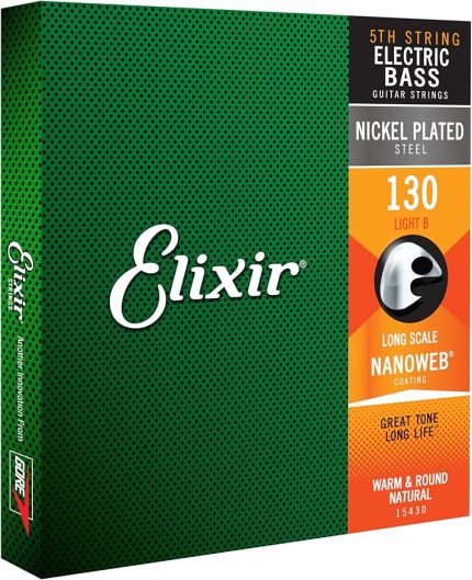 15430 Nanoweb Light Tek Bas Gitar Teli (130)
