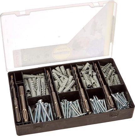 Professional Accessories Matkap Uçlu Sabitleme Aksesuar Seti, Yeşil, 173 Adet