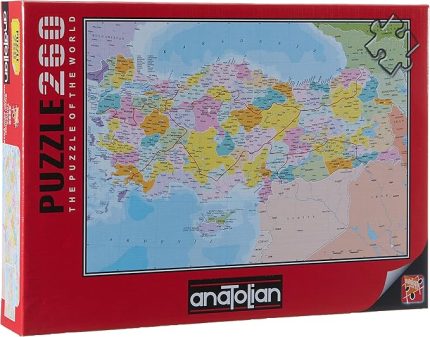 Puzzle - Türkiye Siyasi Haritası / 260 Parça Puzzle, #3269
