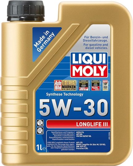 Moly Longlife III 5W-30 1 Litre Otomotiv Bakım Ürünü
